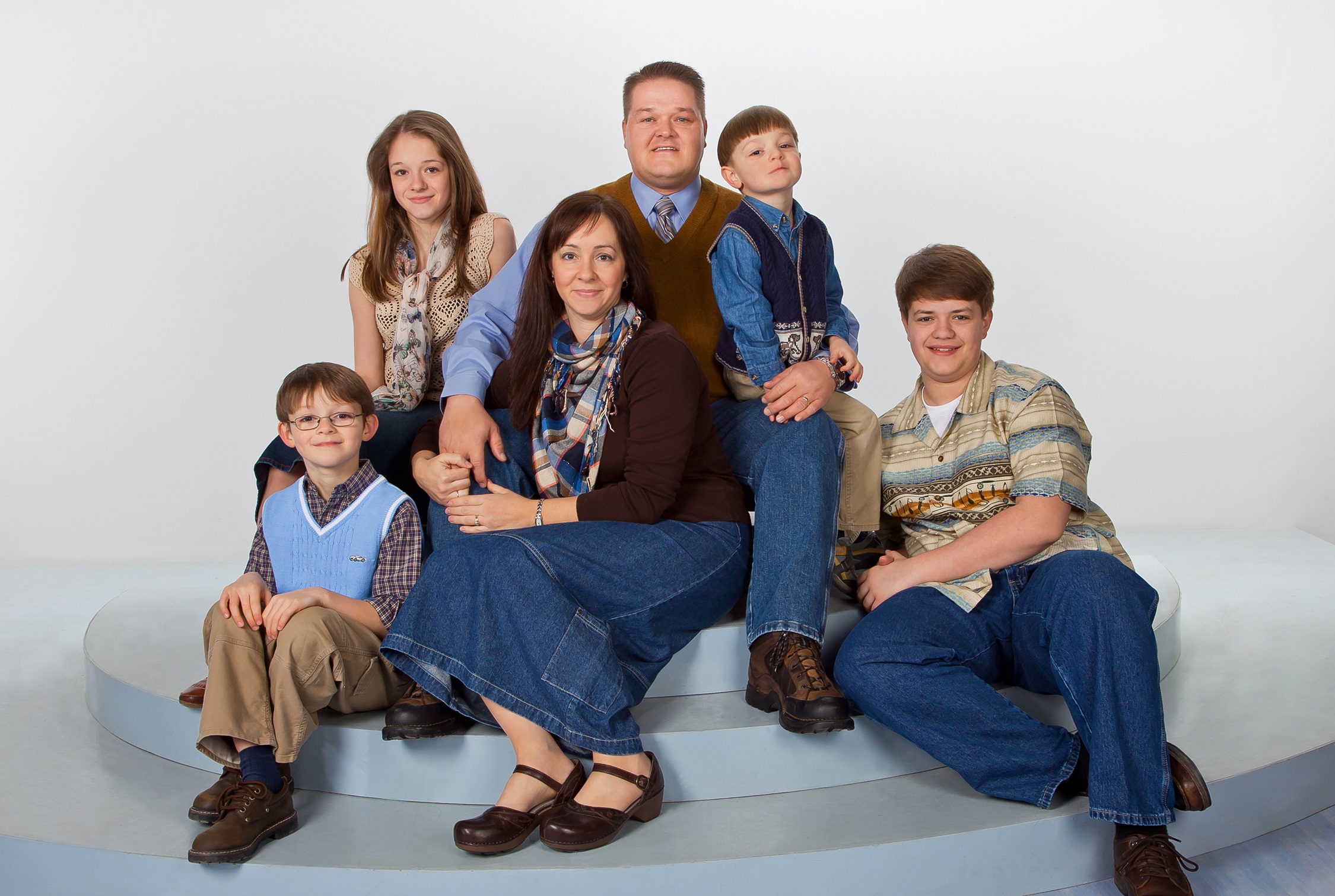 Pastorius Brian Johnson su šeima